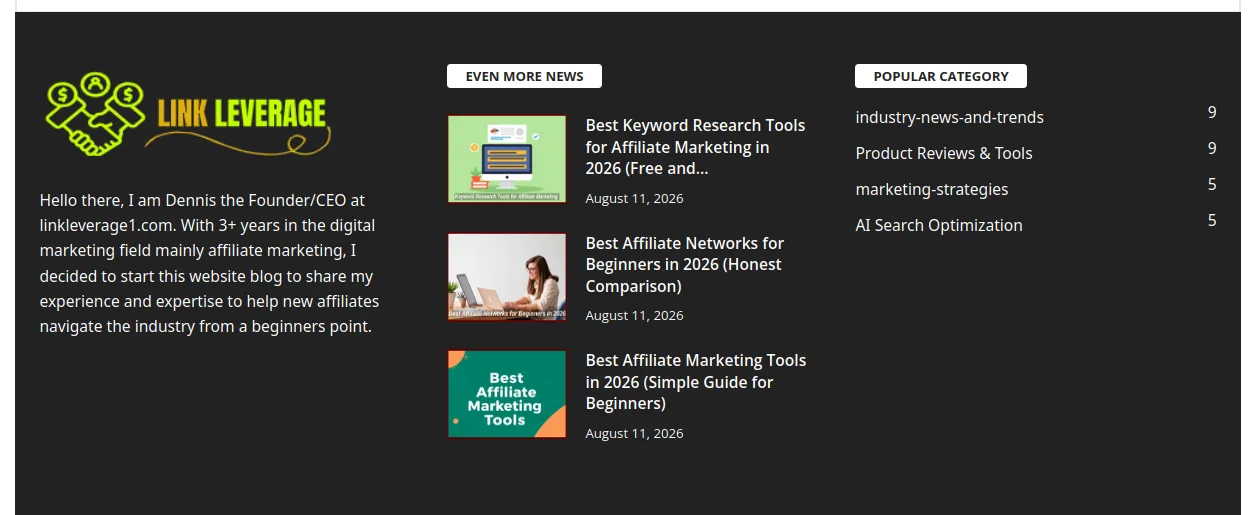 WordPress Blog Website Development thumbnail 3